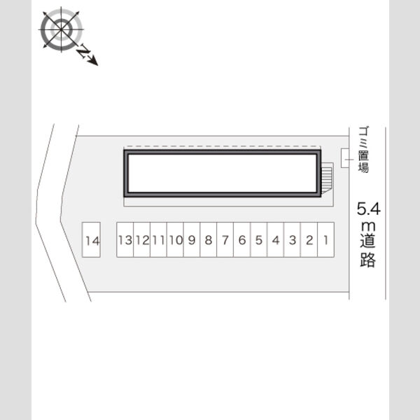 レオパレス古市場2 室内写真1