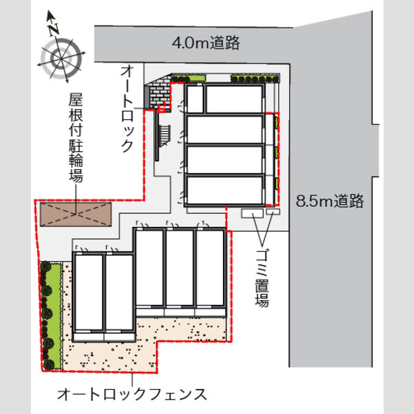 レオネクストポラリスⅠ 室内写真1
