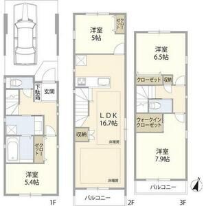 4LDK 間取り図