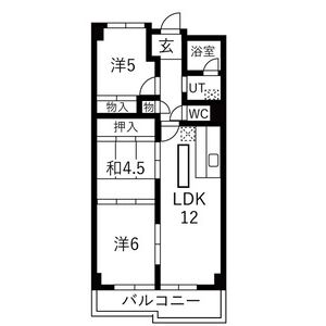 3LDK 間取り図