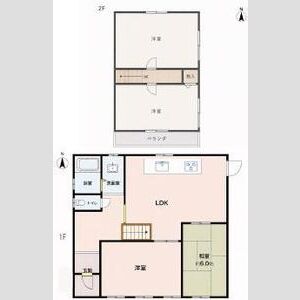 4LDK 間取り図