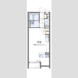 ワンルーム 間取り図