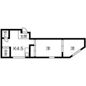 2K 間取り図