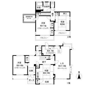 4LDK 間取り図