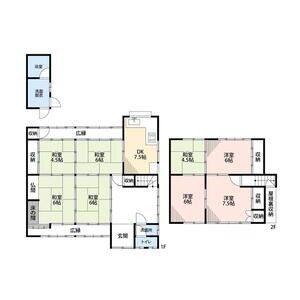 6LDK 間取り図
