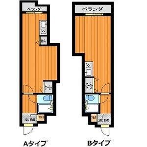 ワンルーム 間取り図