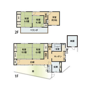 5DK 間取り図