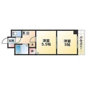 2K 間取り図