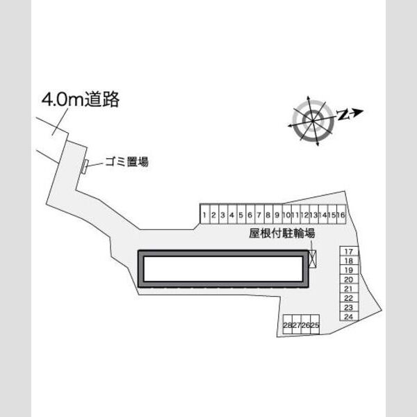 レオパレス西羽貫 室内写真1