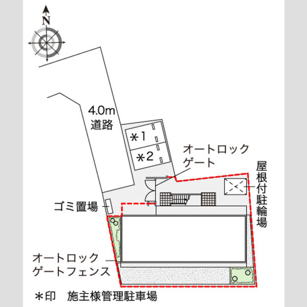 レオパレスBRISE関町東 室内写真1