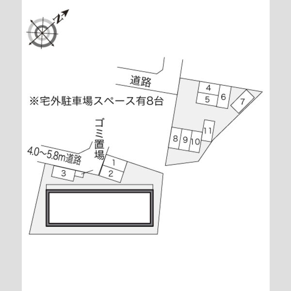 レオパレスザーリア 室内写真1