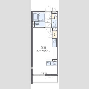 ワンルーム 間取り図