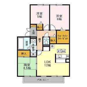 3LDK 間取り図