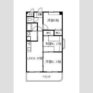 3LDK 間取り図