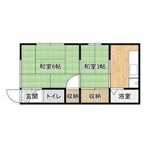 2K 間取り図