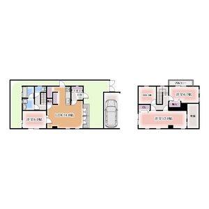 3LDK 間取り図