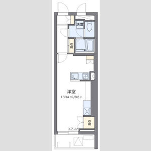 ワンルーム 間取り図