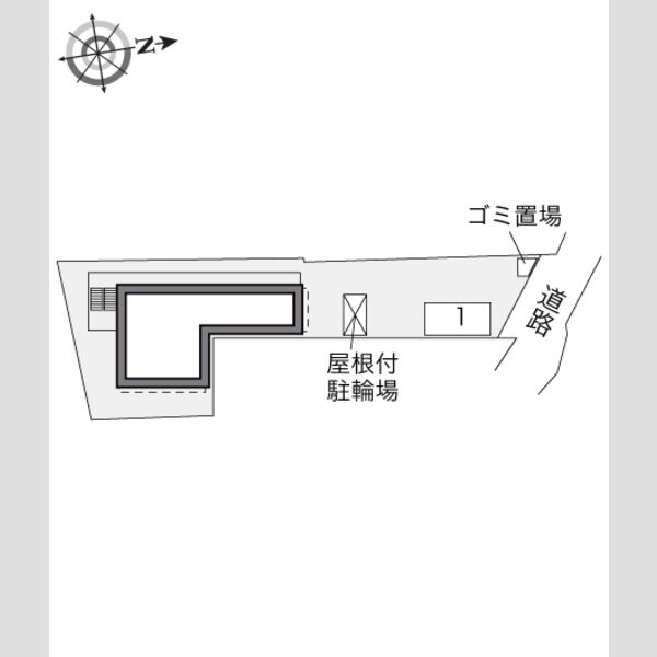 レオパレスローズ 室内写真1