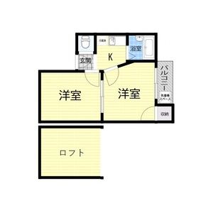 2K 間取り図