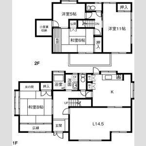 4LDK 間取り図