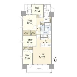 4LDK 間取り図