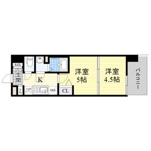 2K 間取り図