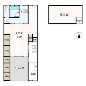 3DK 間取り図
