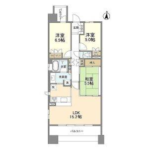 3LDK 間取り図