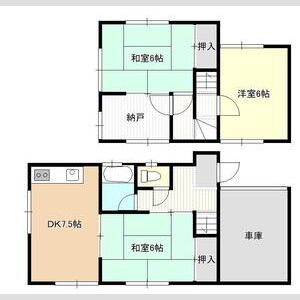 3DK 間取り図