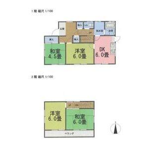 4DK 間取り図