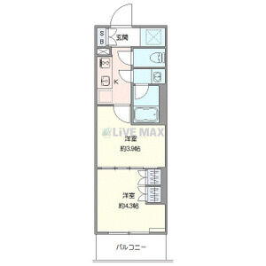 2K 間取り図