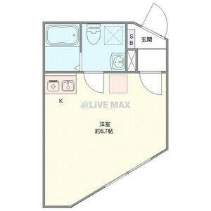 ワンルーム 間取り図