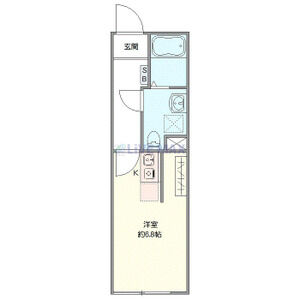 ワンルーム 間取り図
