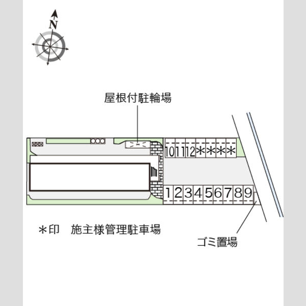 レオパレス名和北 室内写真1