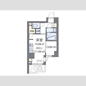 ワンルーム 間取り図