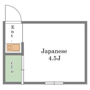 ワンルーム 間取り図