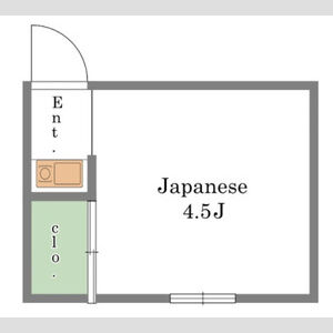 ワンルーム 間取り図