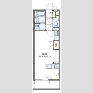 ワンルーム 間取り図