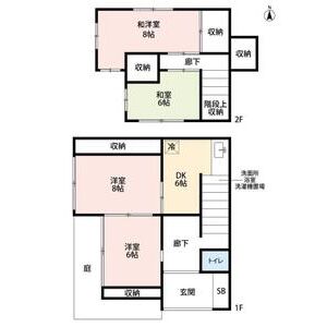 4DK 間取り図
