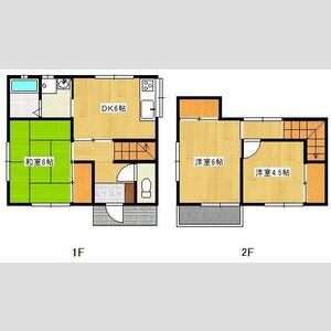 3DK 間取り図