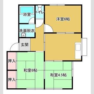 3DK 間取り図