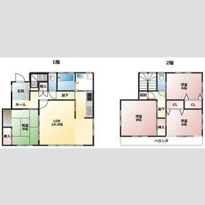 4LDK 間取り図
