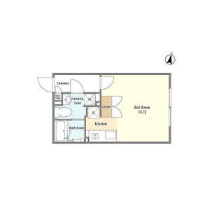 ワンルーム 間取り図
