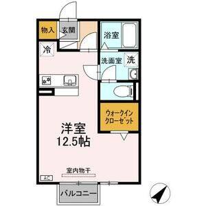 ワンルーム 間取り図