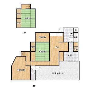 4LDK 間取り図