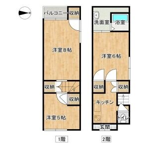 3K 間取り図