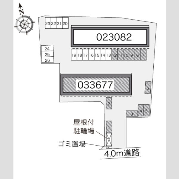 レオパレスラピュタⅡ 室内写真1