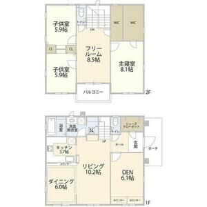 3LDK 間取り図