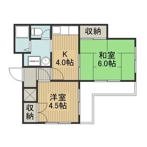 2K 間取り図