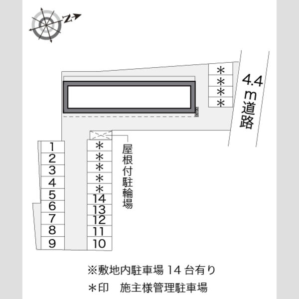 レオパレス柏原 室内写真1